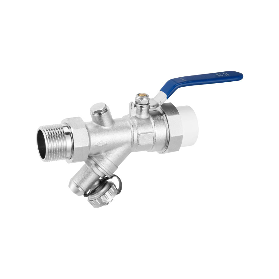 Mosazný vnější vodič hot- roztavení filtrátového odtokového kulička 1